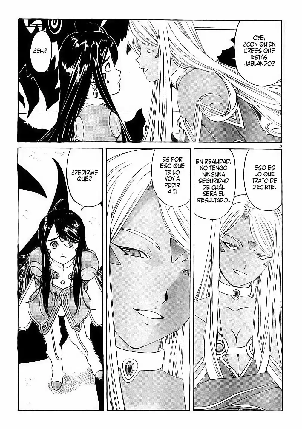 Aa! Megami-sama! capítulo 276, página 5