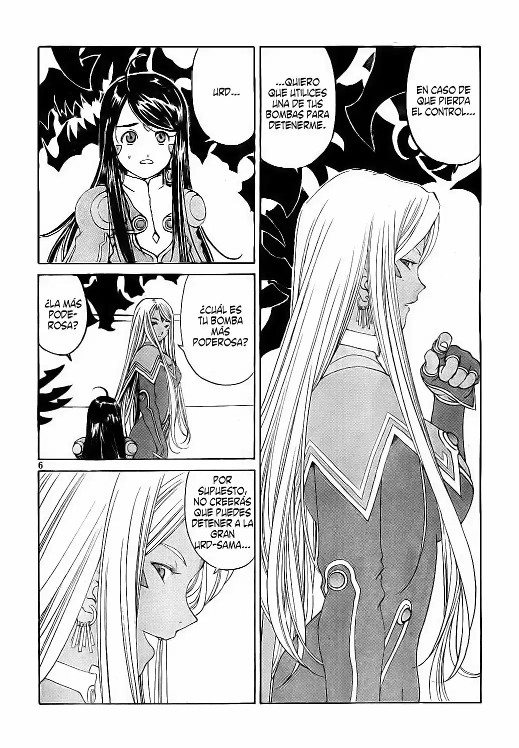 Aa! Megami-sama! capítulo 276, página 6