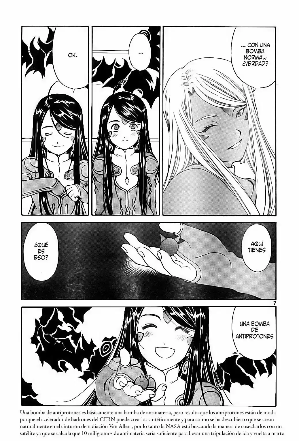 Aa! Megami-sama! capítulo 276, página 7