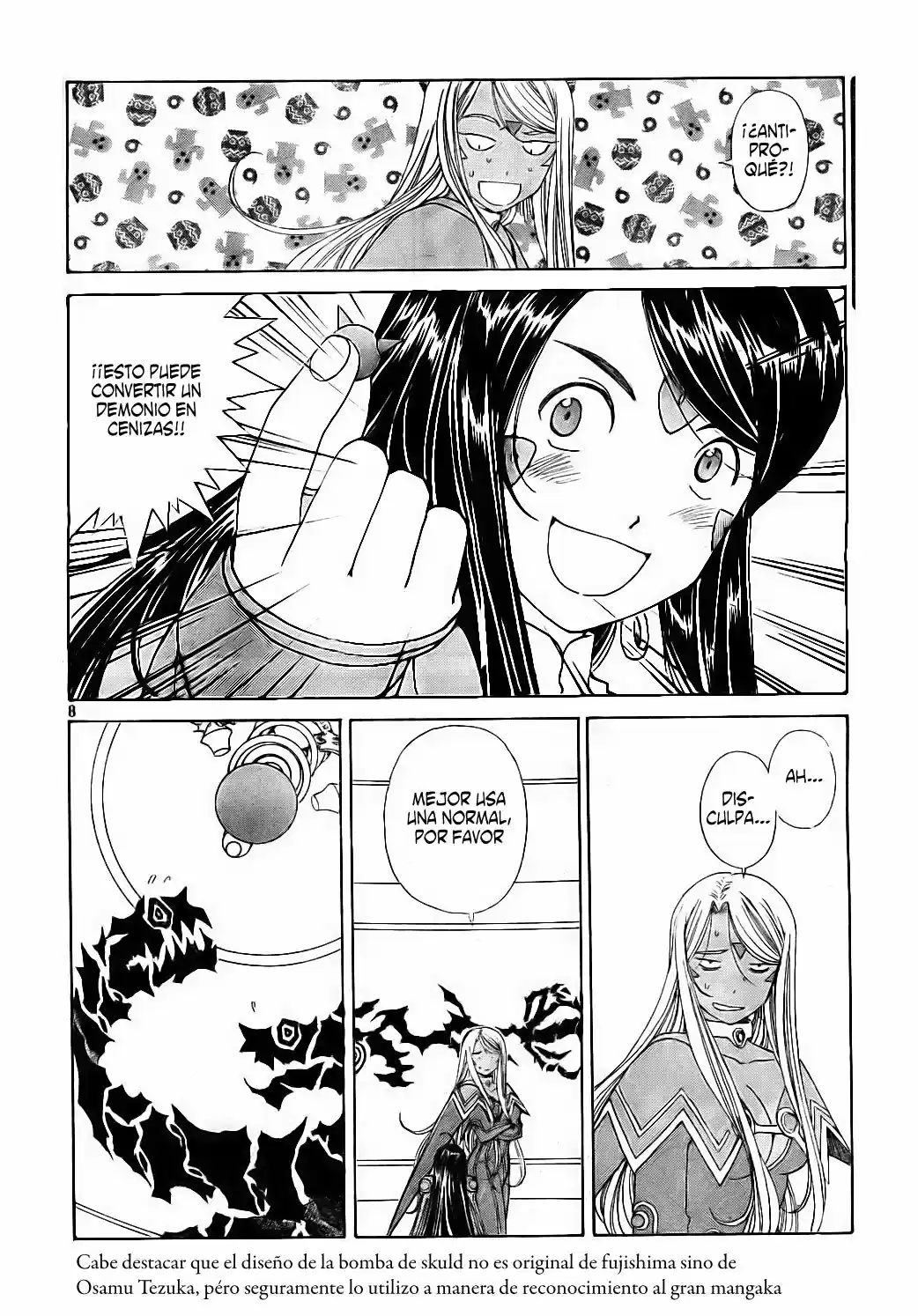 Aa! Megami-sama! capítulo 276, página 8