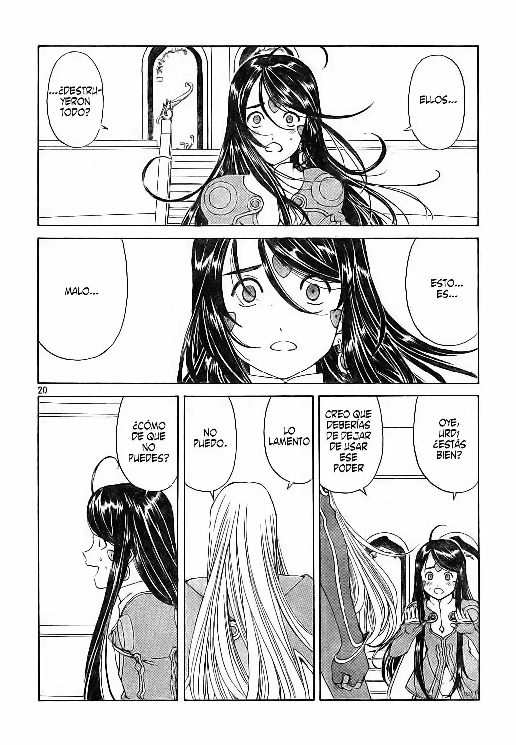 Aa! Megami-sama! capítulo 276, página 20