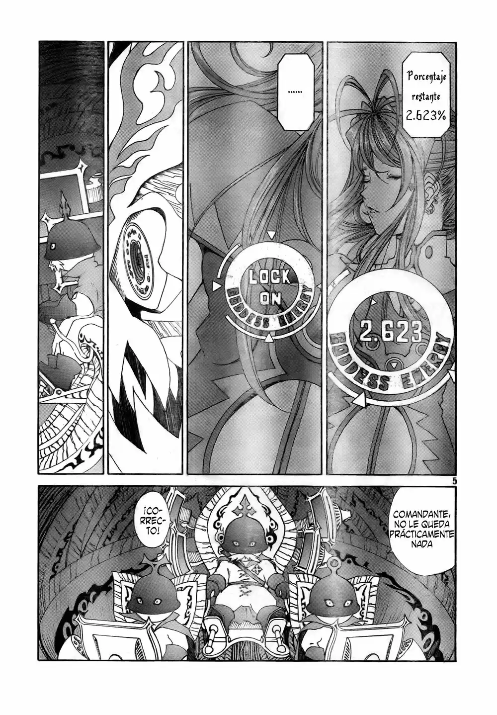 Aa! Megami-sama! capítulo 277, página 5