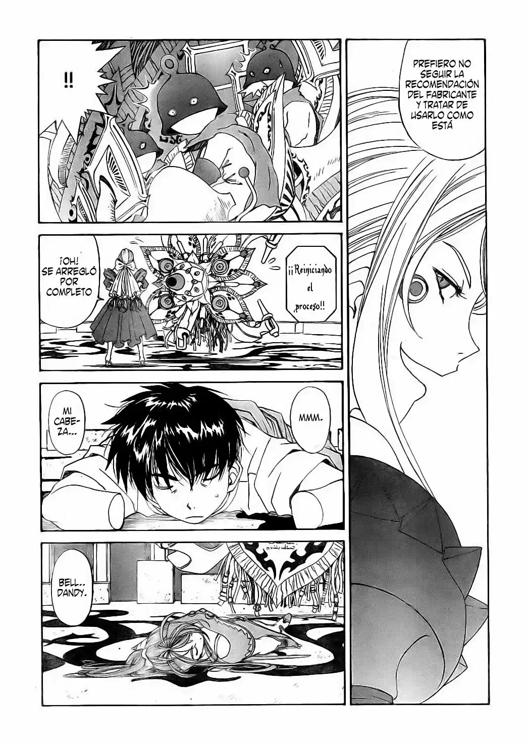 Aa! Megami-sama! capítulo 277, página 9