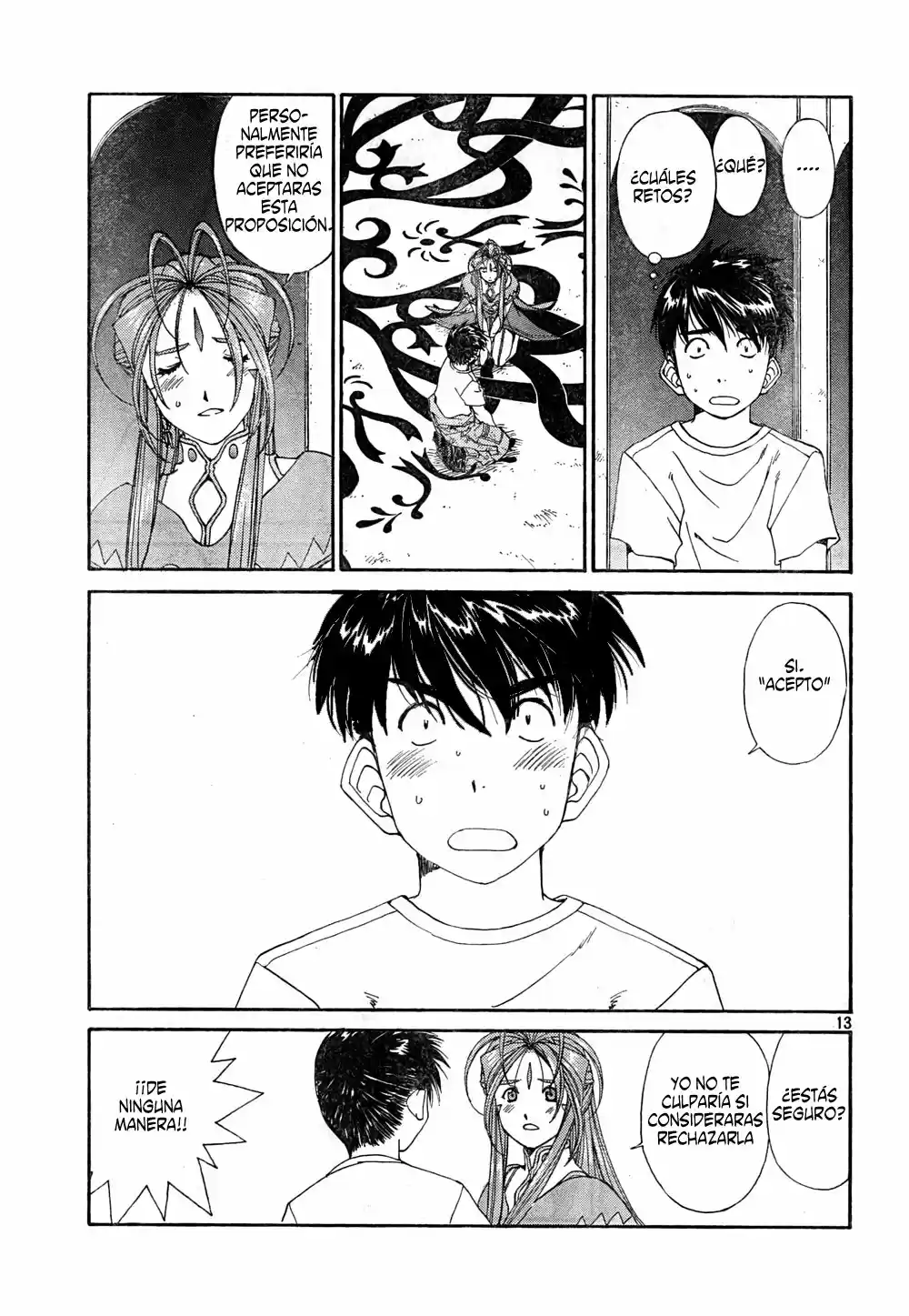 Aa! Megami-sama! capítulo 278, página 14