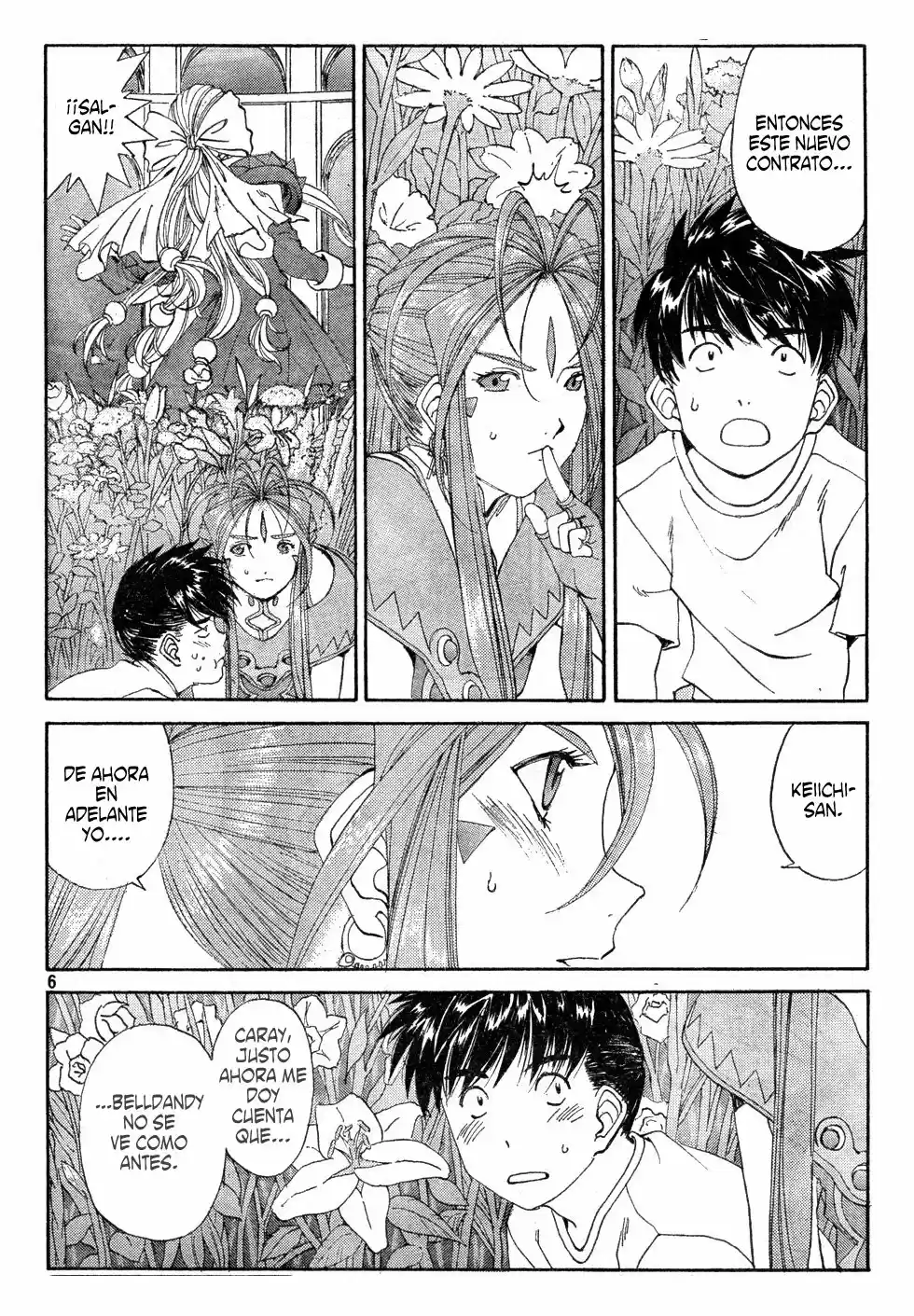 Aa! Megami-sama! capítulo 279, página 5