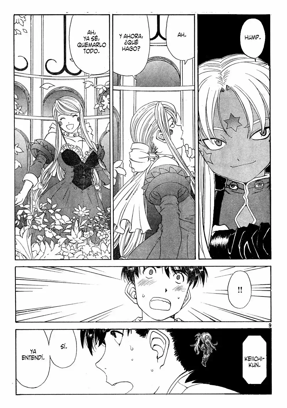 Aa! Megami-sama! capítulo 279, página 8