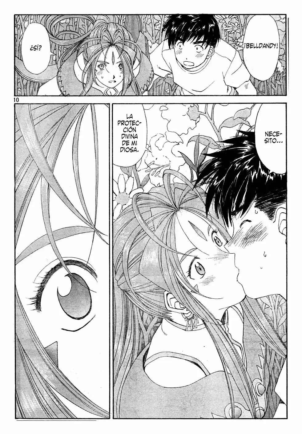 Aa! Megami-sama! capítulo 279, página 9