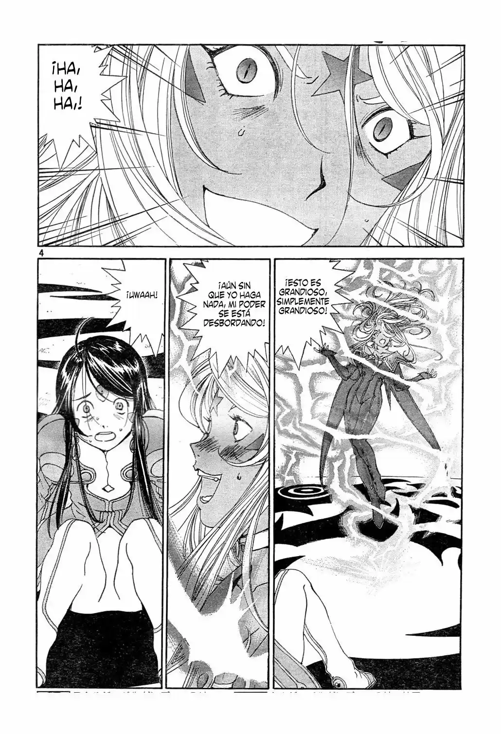 Aa! Megami-sama! capítulo 280, página 4