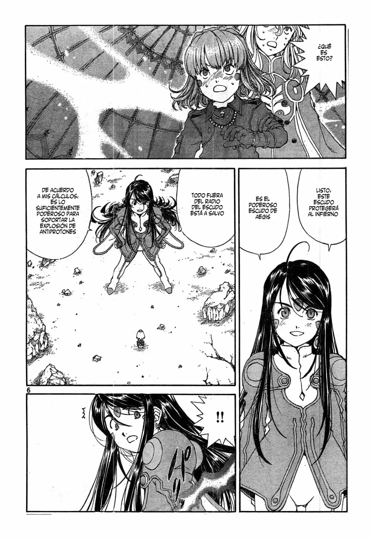 Aa! Megami-sama! capítulo 281, página 6
