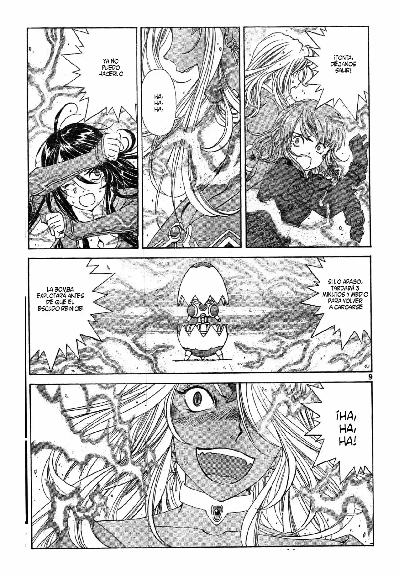 Aa! Megami-sama! capítulo 281, página 9