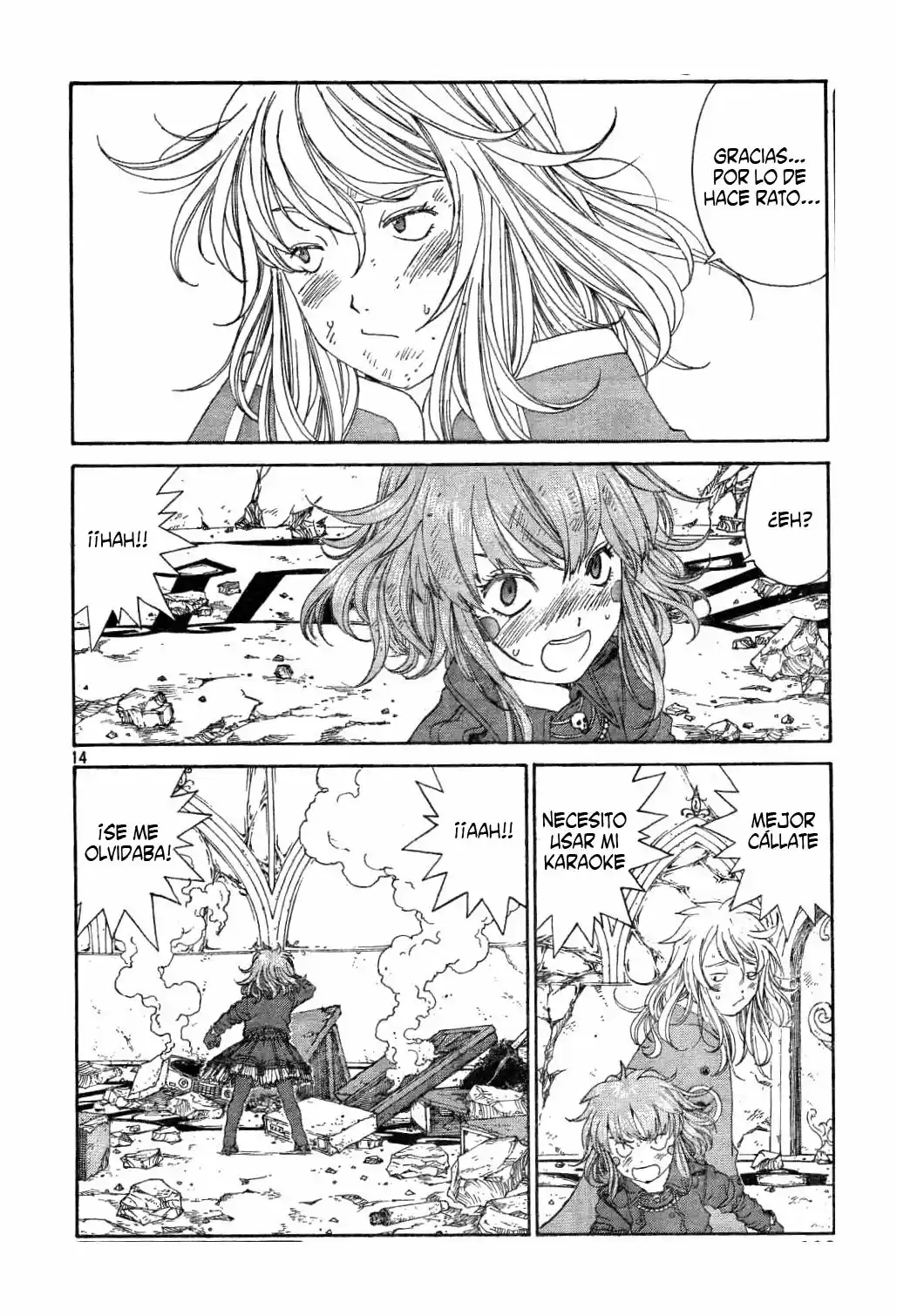 Aa! Megami-sama! capítulo 282, página 14