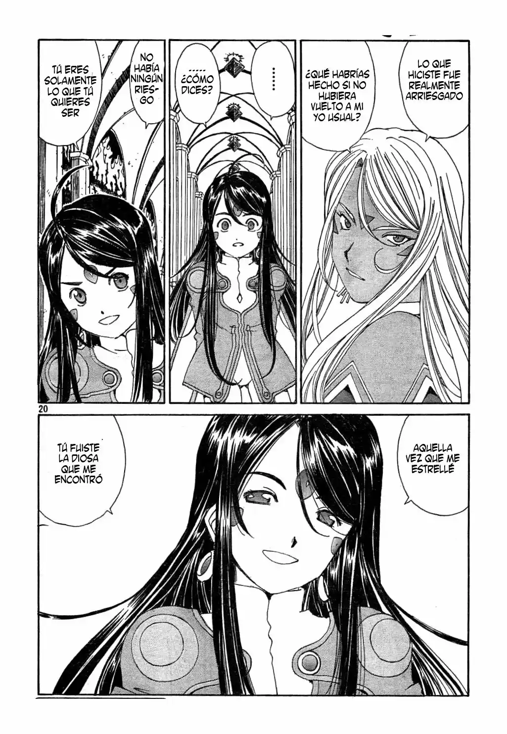 Aa! Megami-sama! capítulo 282, página 20