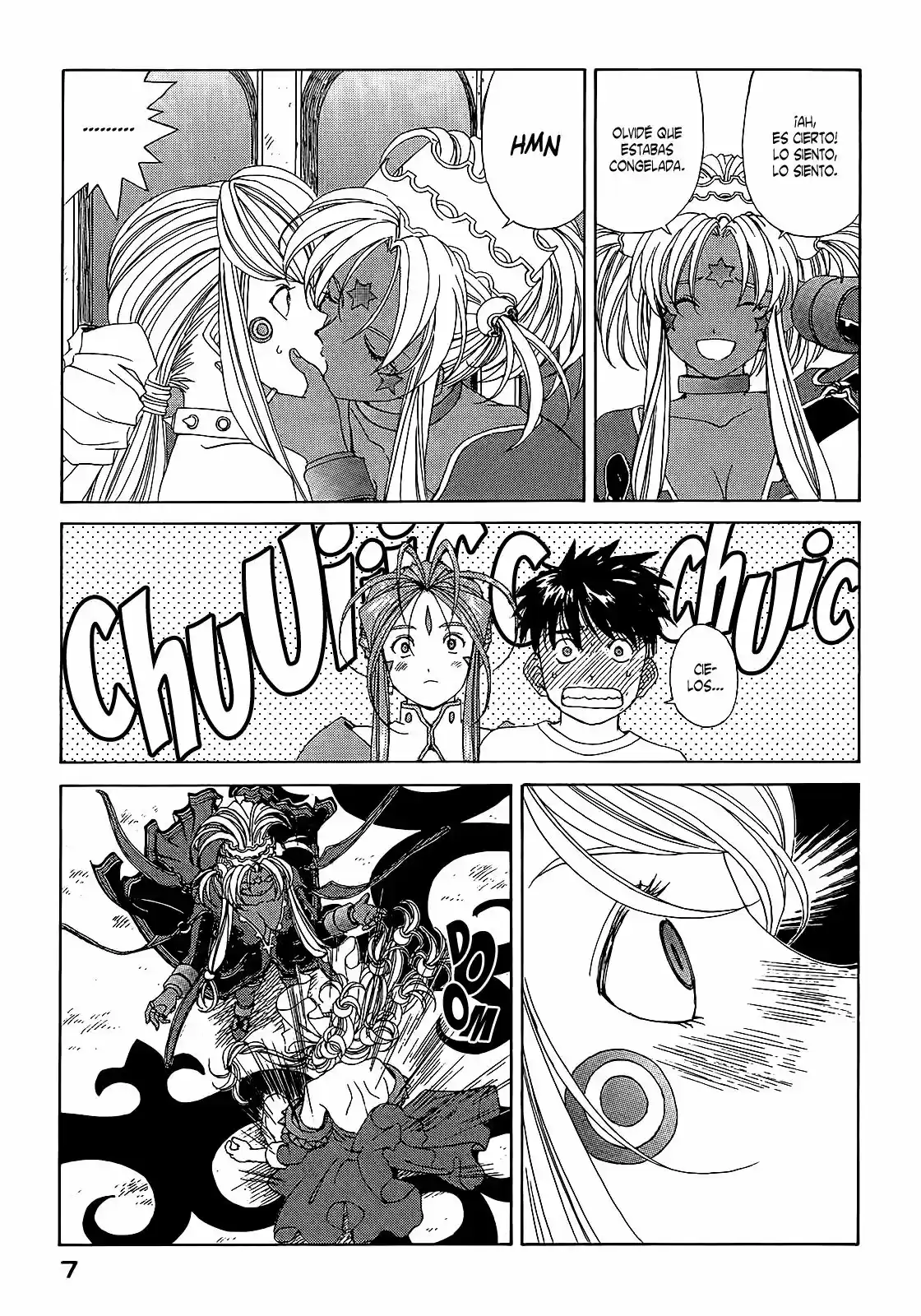 Aa! Megami-sama! capítulo 283, página 9