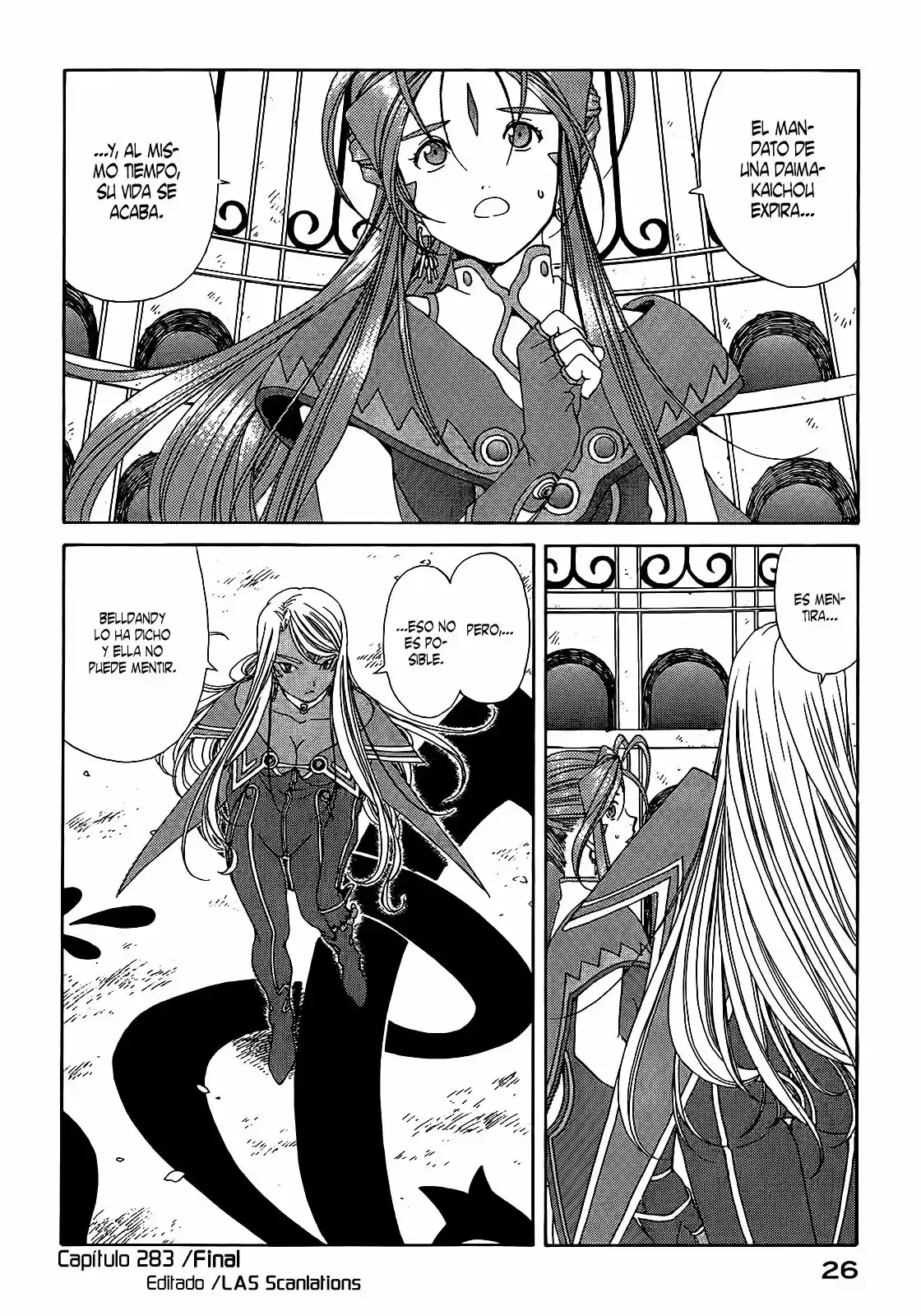 Aa! Megami-sama! capítulo 283, página 28