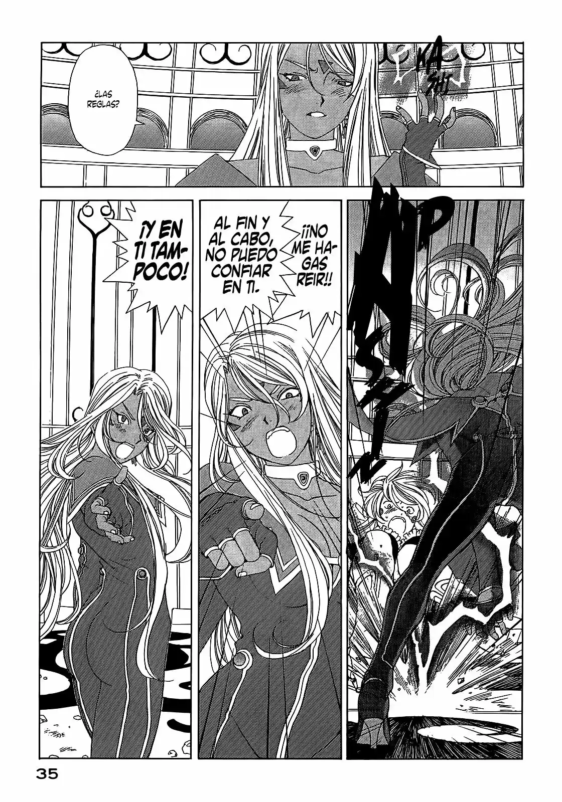 Aa! Megami-sama! capítulo 284, página 9
