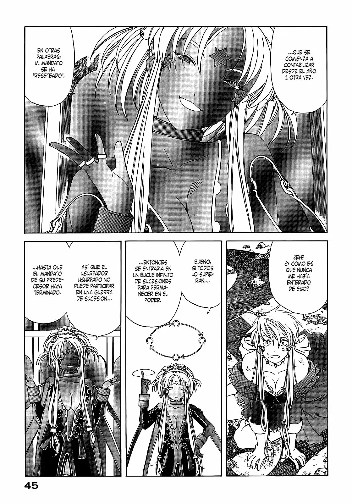 Aa! Megami-sama! capítulo 284, página 19