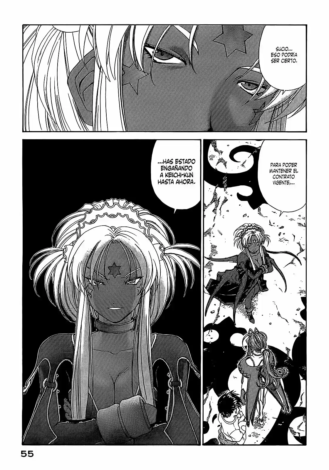 Aa! Megami-sama! capítulo 285, página 4