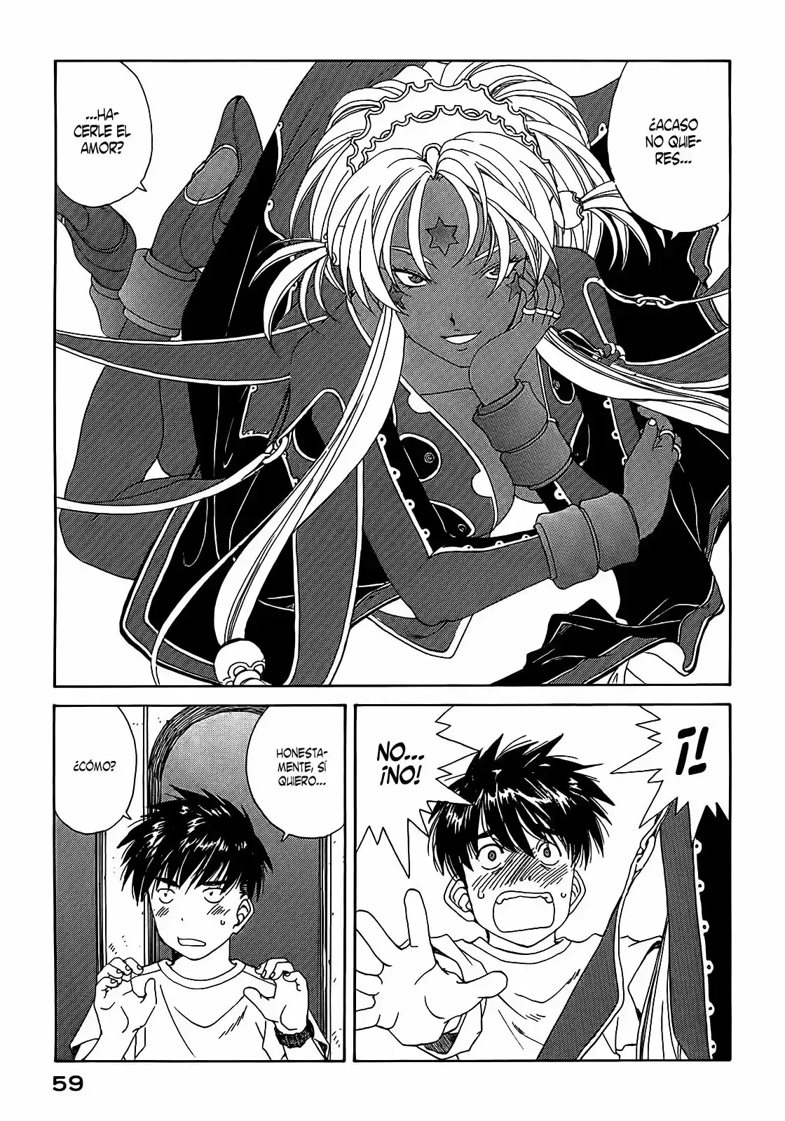 Aa! Megami-sama! capítulo 285, página 8