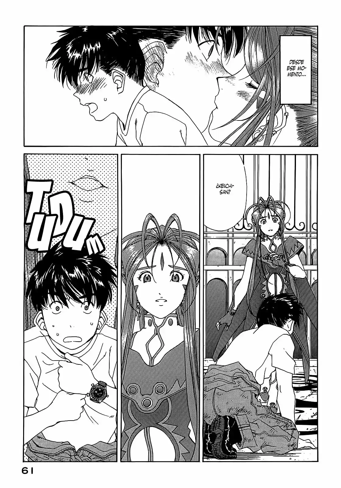 Aa! Megami-sama! capítulo 285, página 10