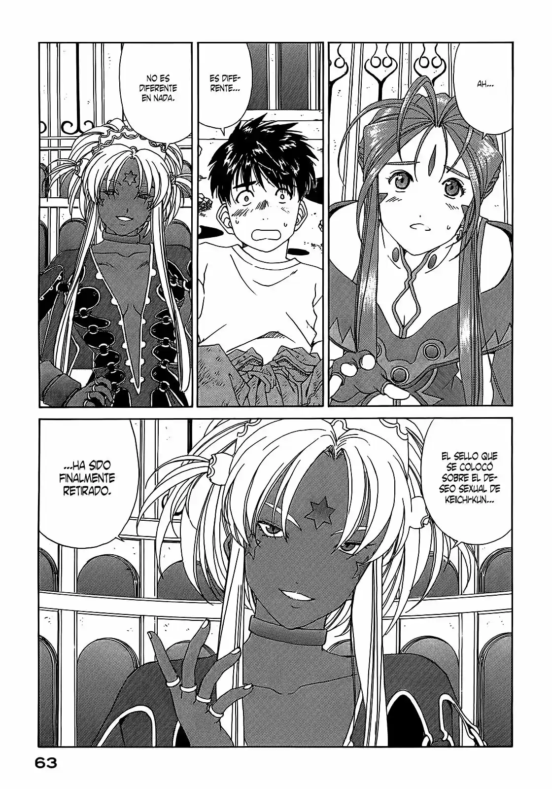 Aa! Megami-sama! capítulo 285, página 12