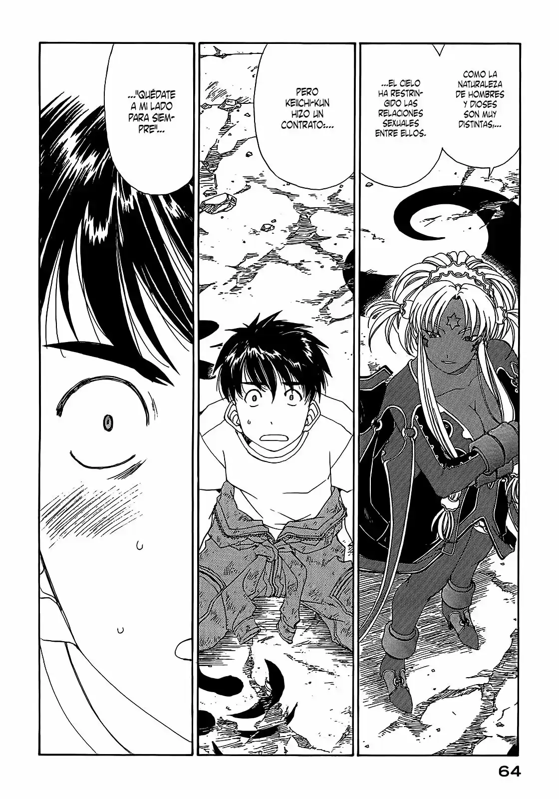 Aa! Megami-sama! capítulo 285, página 13