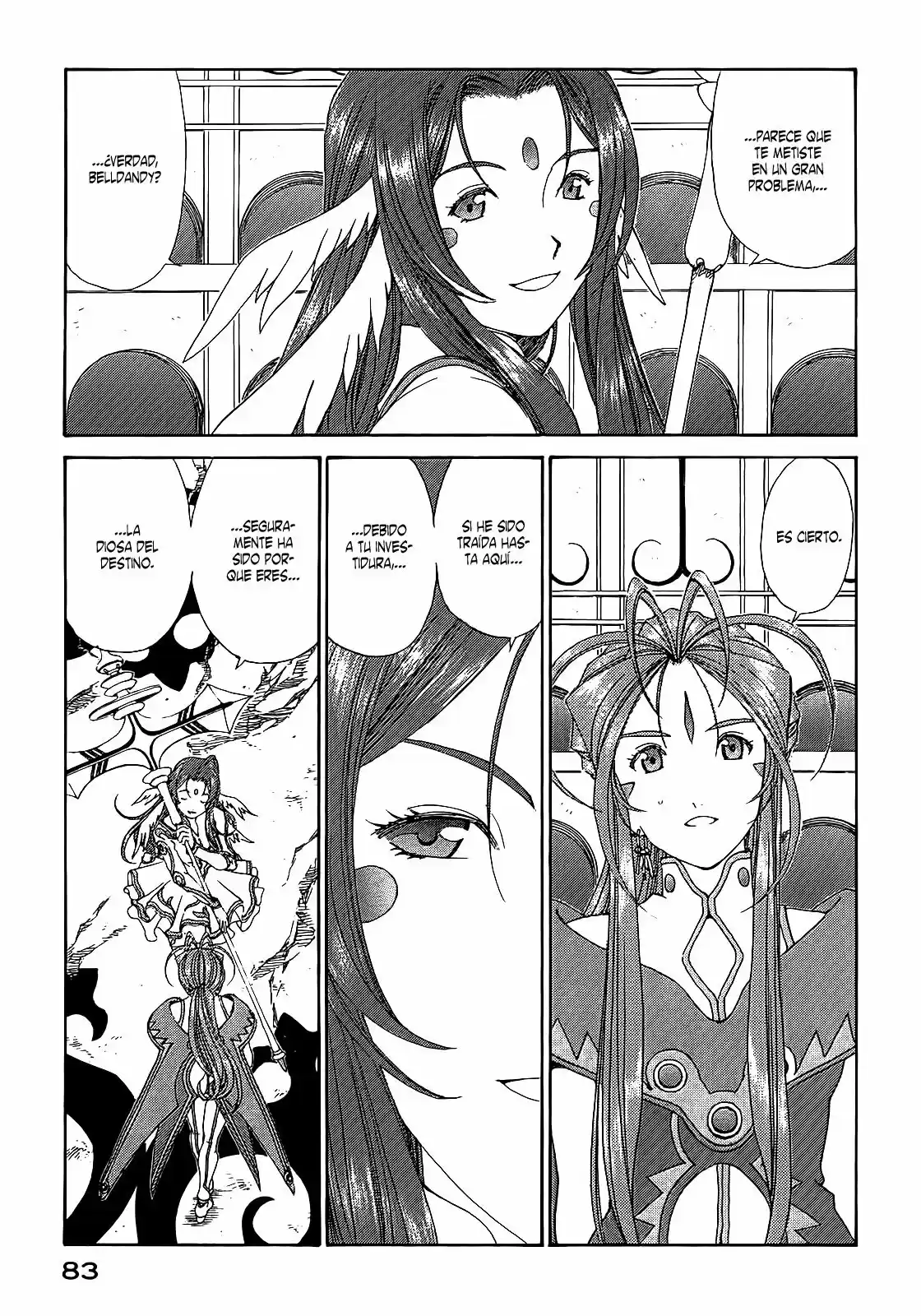 Aa! Megami-sama! capítulo 286, página 7