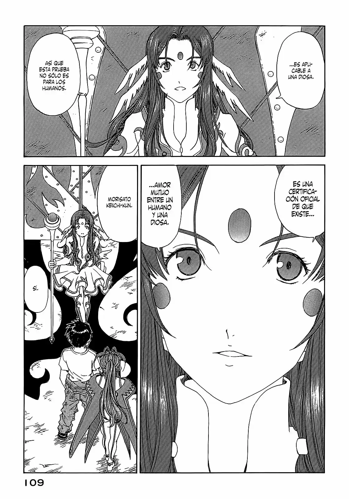 Aa! Megami-sama! capítulo 287, página 8