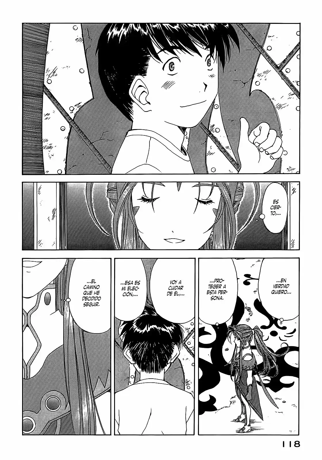 Aa! Megami-sama! capítulo 287, página 17