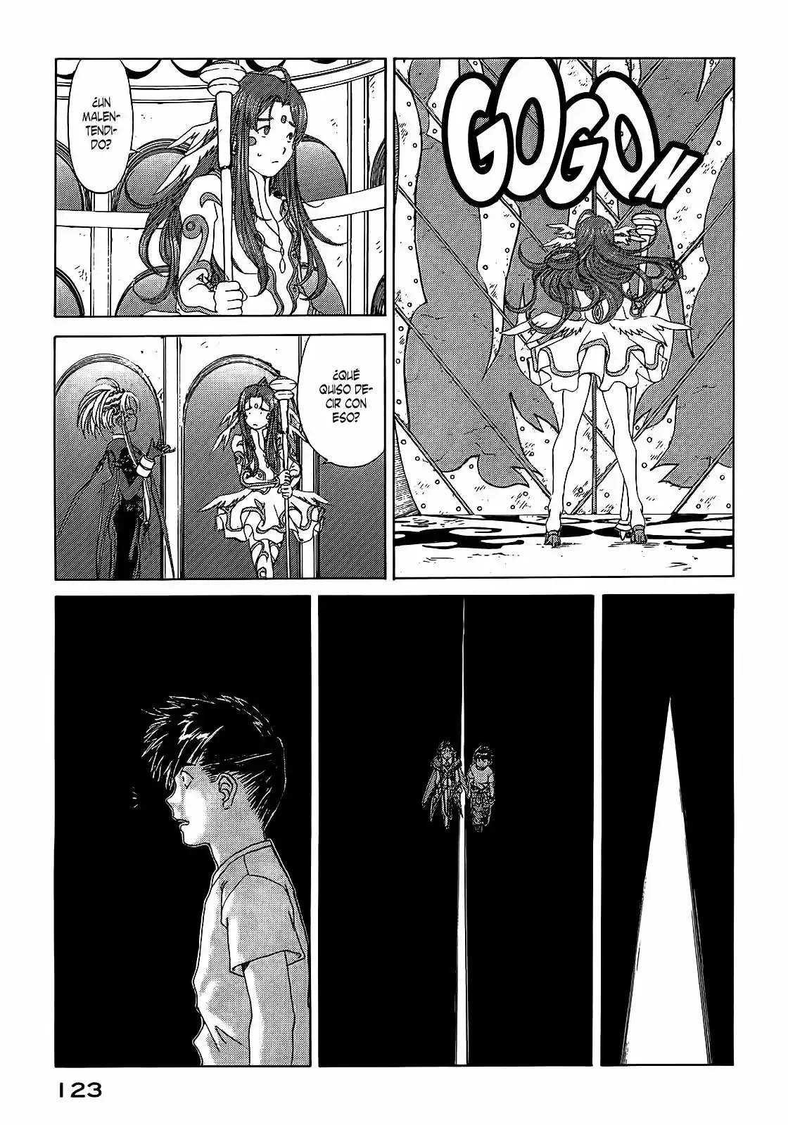 Aa! Megami-sama! capítulo 287, página 22