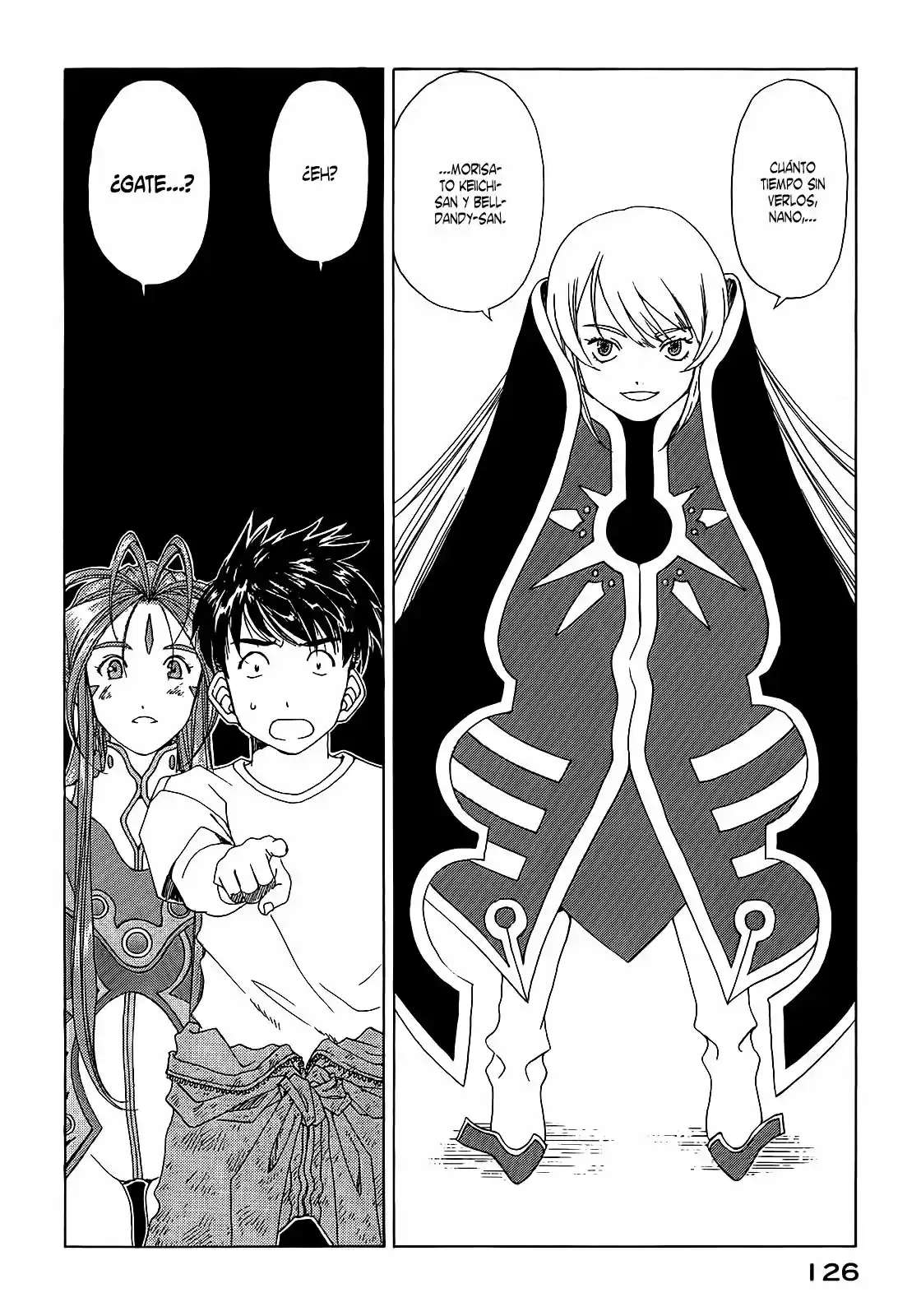 Aa! Megami-sama! capítulo 288, página 2