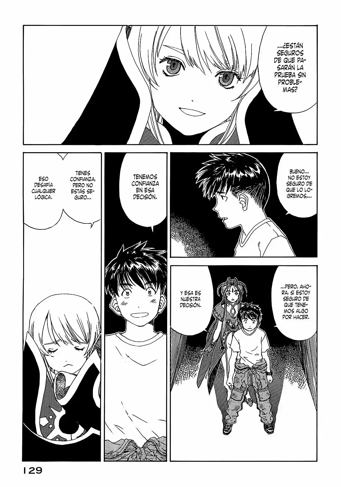 Aa! Megami-sama! capítulo 288, página 5