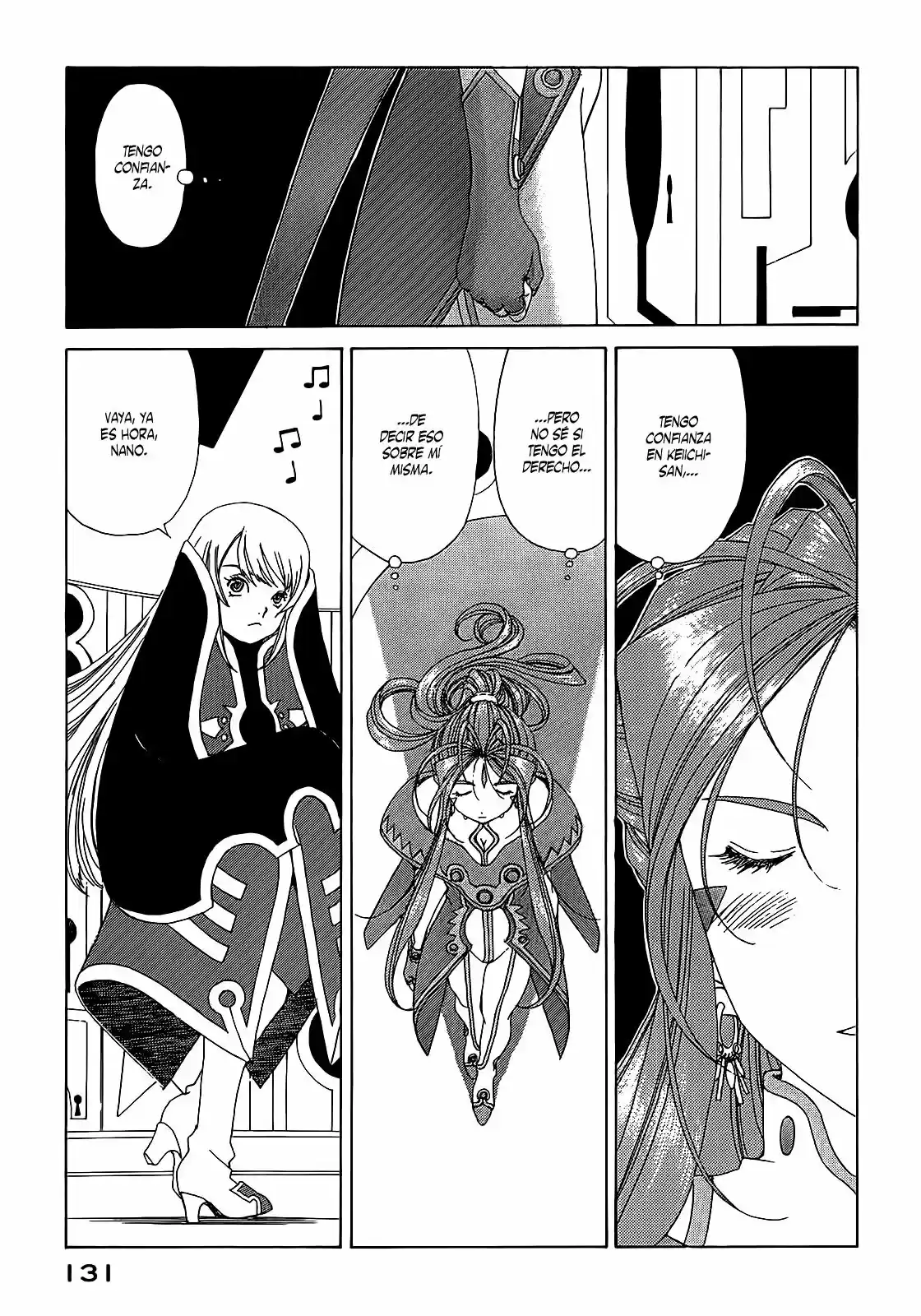 Aa! Megami-sama! capítulo 288, página 7