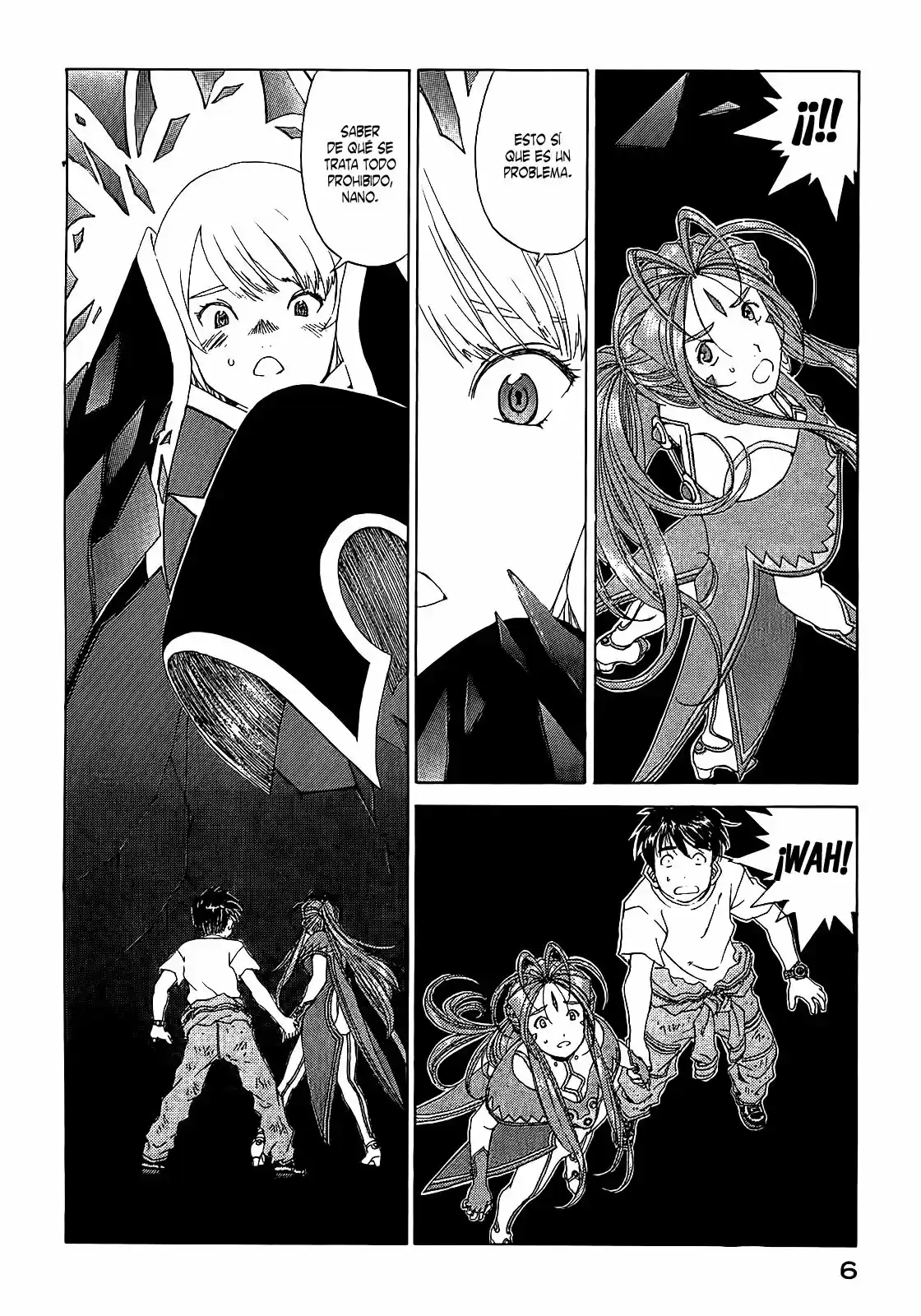 Aa! Megami-sama! capítulo 290, página 8