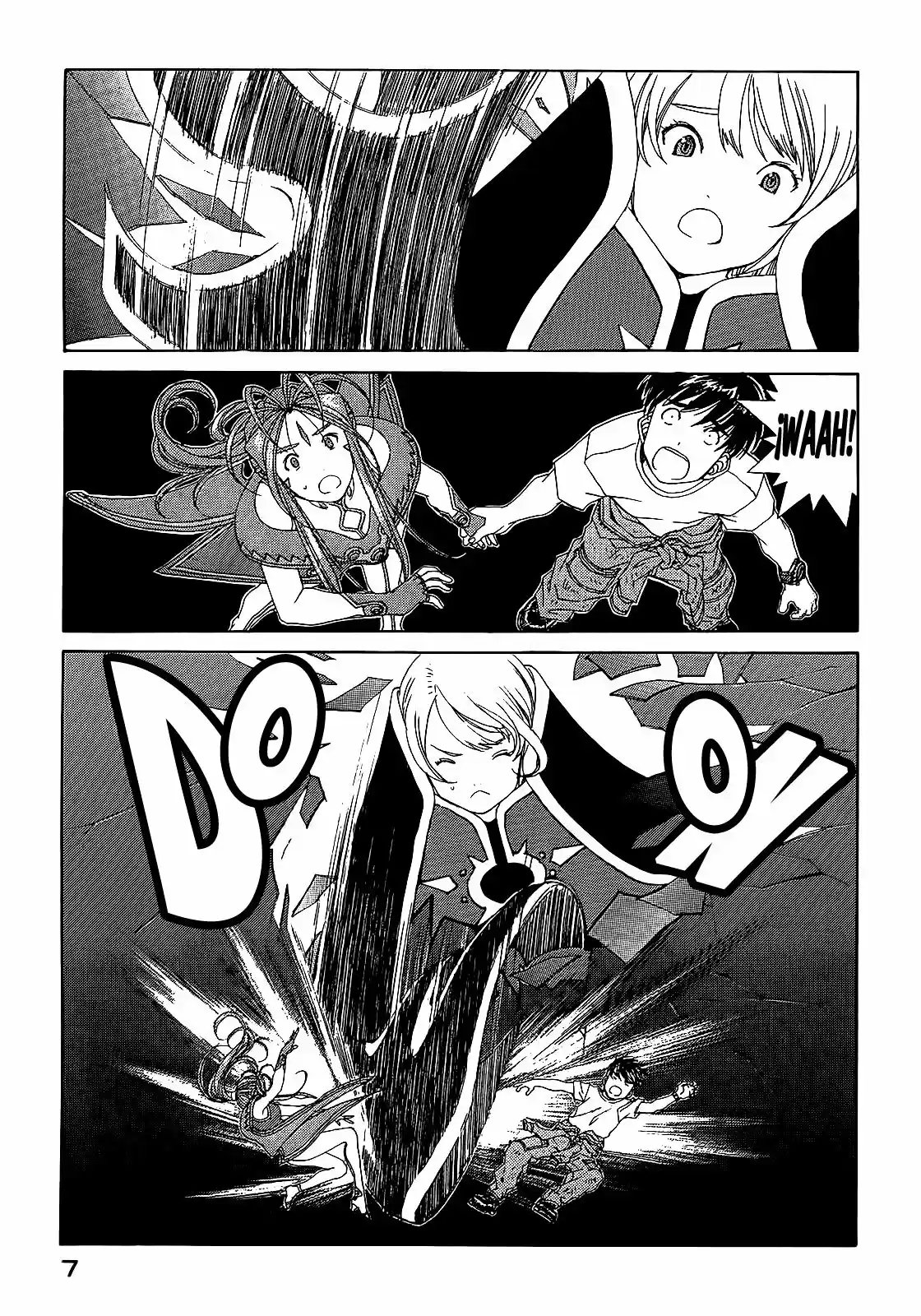 Aa! Megami-sama! capítulo 290, página 9