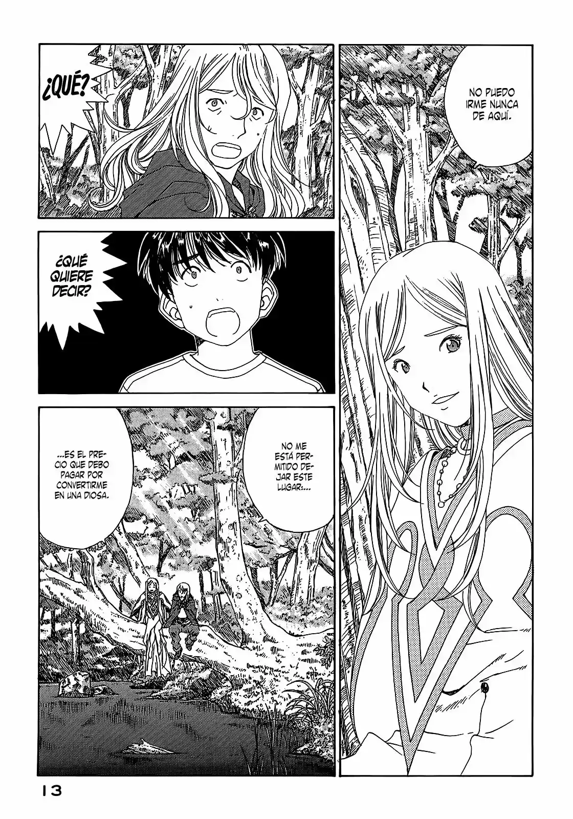 Aa! Megami-sama! capítulo 290, página 15
