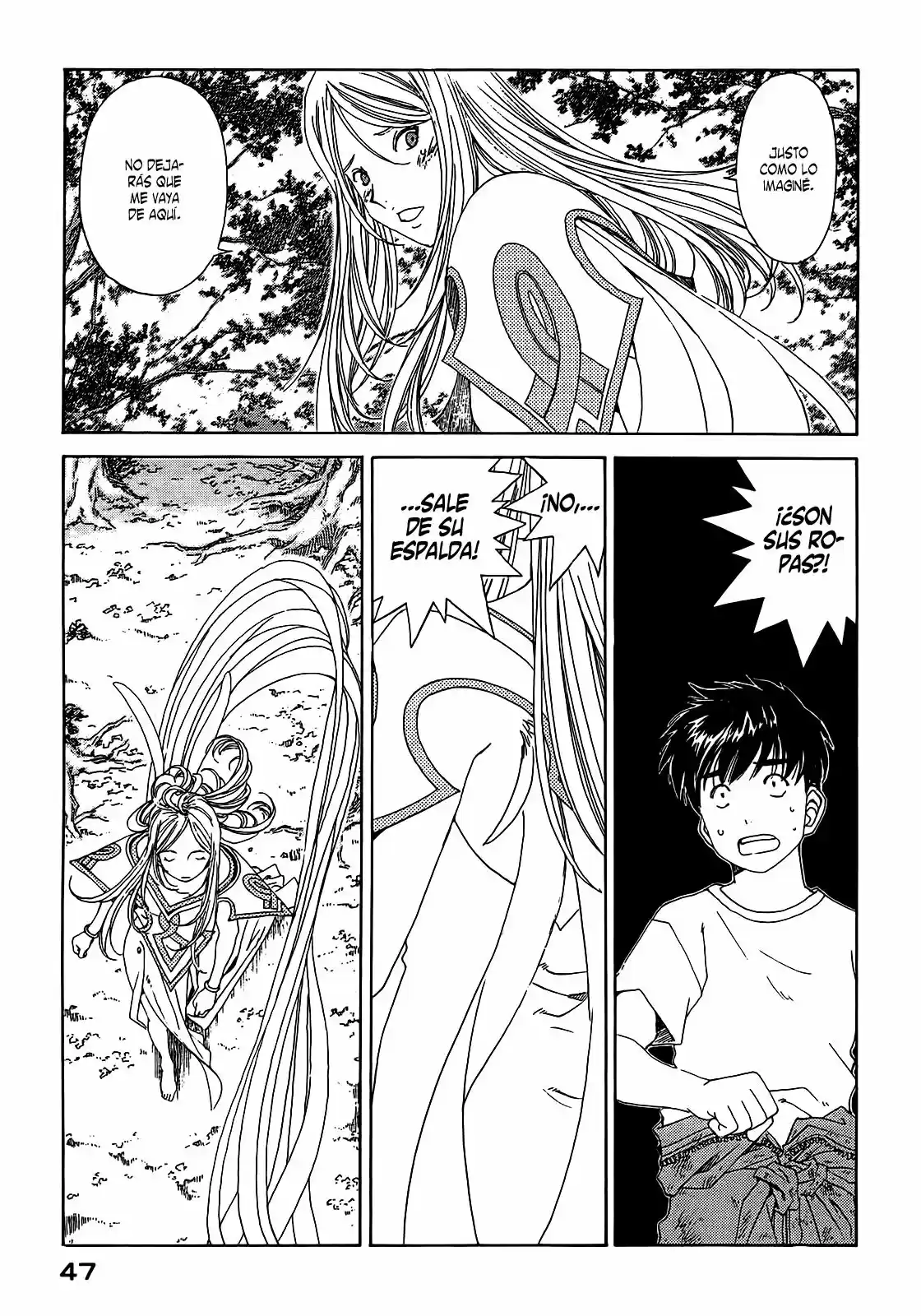 Aa! Megami-sama! capítulo 291, página 21