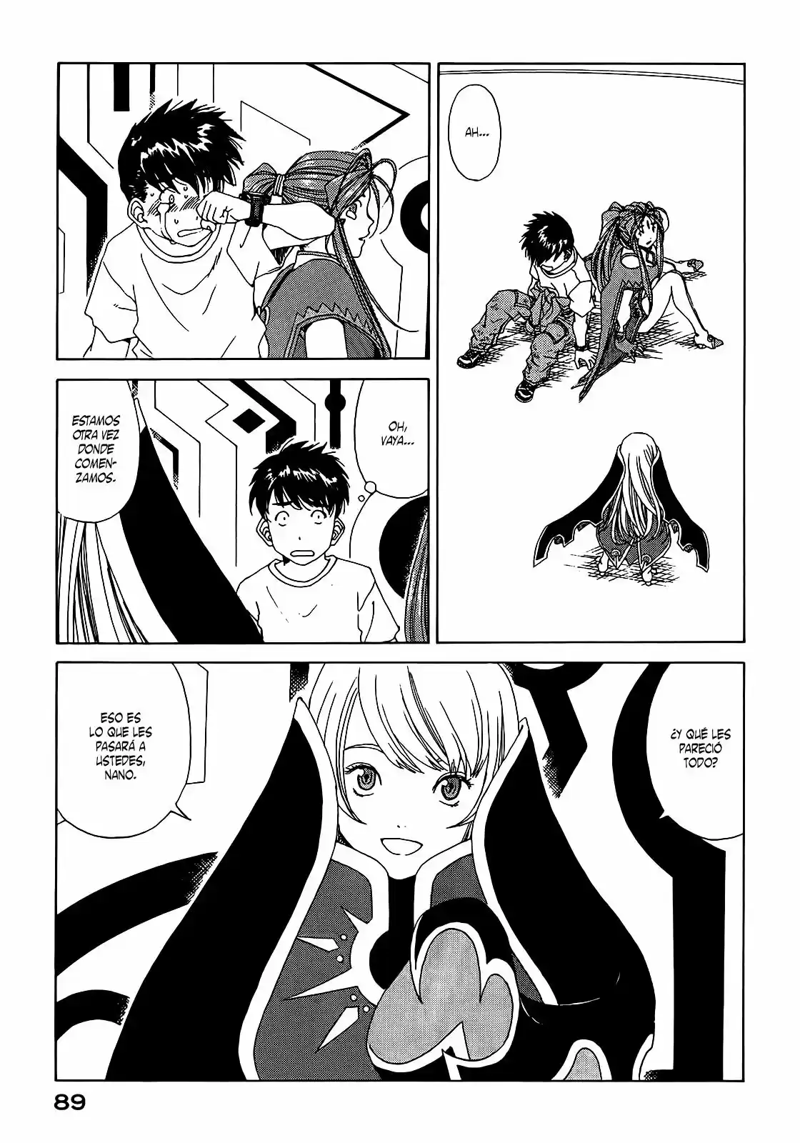 Aa! Megami-sama! capítulo 293, página 15