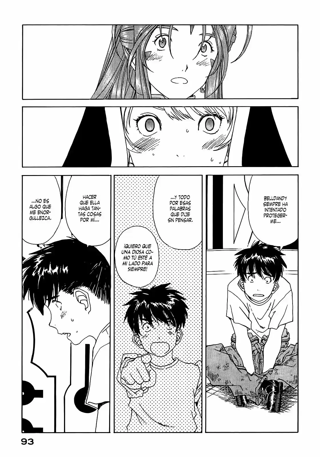 Aa! Megami-sama! capítulo 293, página 19