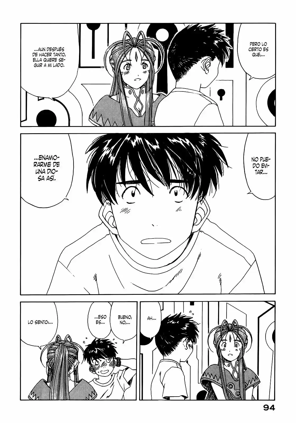 Aa! Megami-sama! capítulo 293, página 20