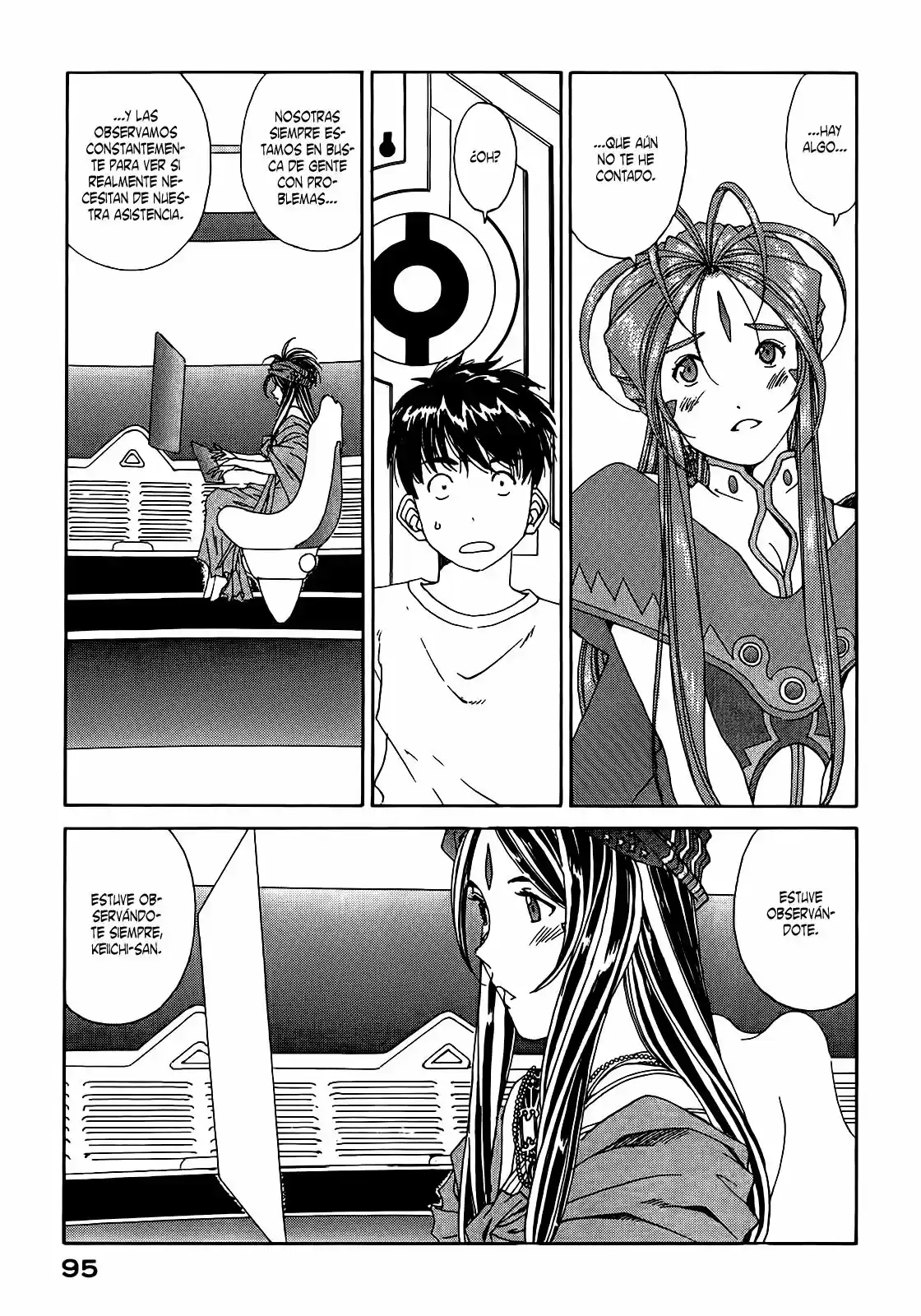 Aa! Megami-sama! capítulo 293, página 21