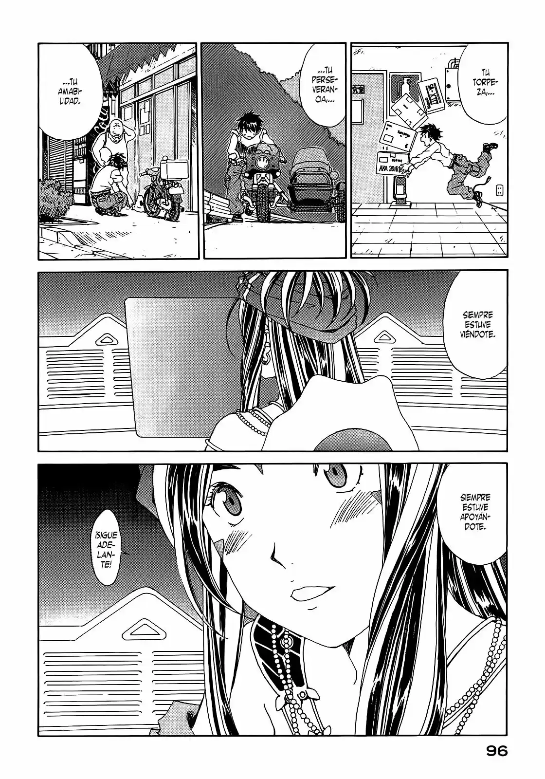 Aa! Megami-sama! capítulo 293, página 22