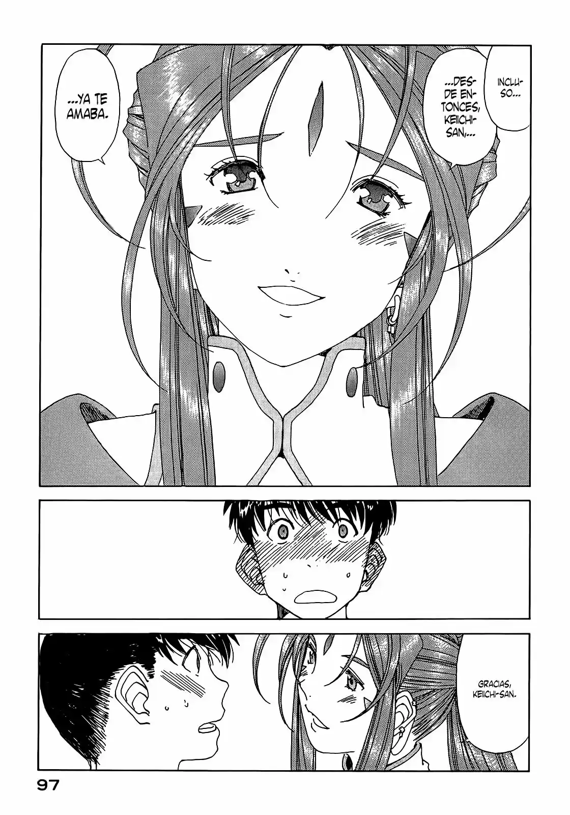 Aa! Megami-sama! capítulo 293, página 23