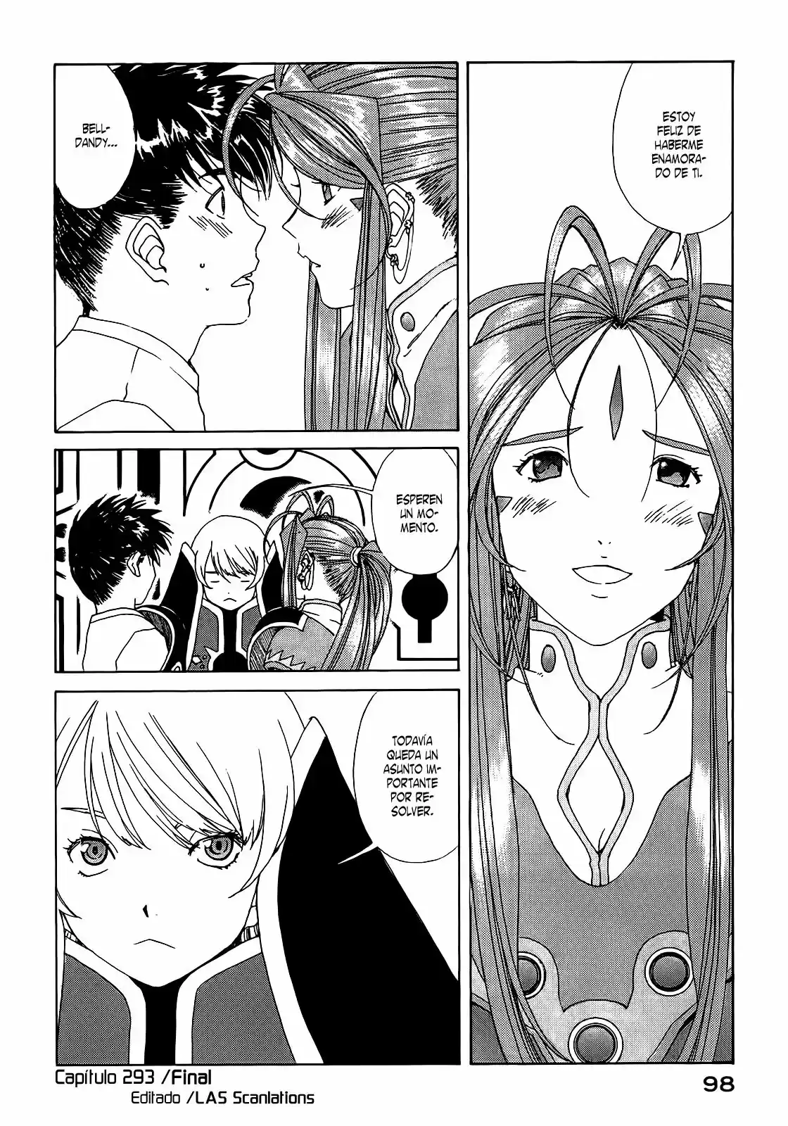 Aa! Megami-sama! capítulo 293, página 24