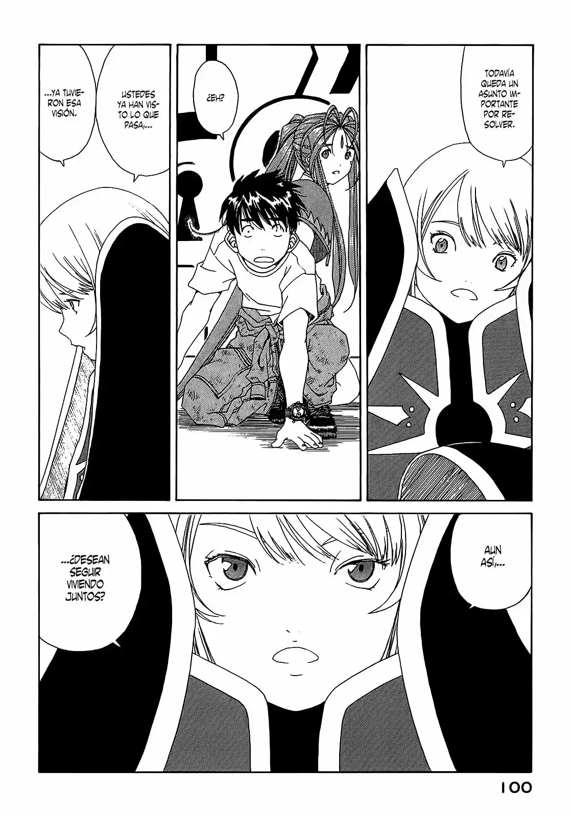 Aa! Megami-sama! capítulo 294, página 2