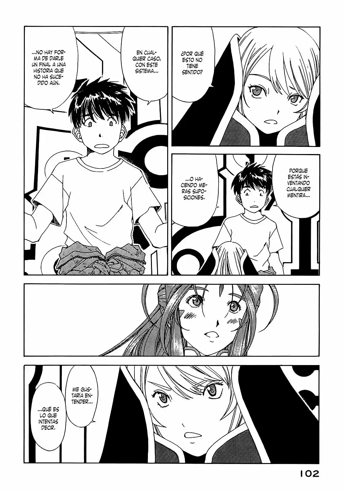 Aa! Megami-sama! capítulo 294, página 4