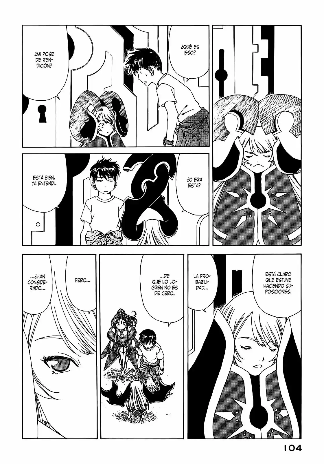 Aa! Megami-sama! capítulo 294, página 6