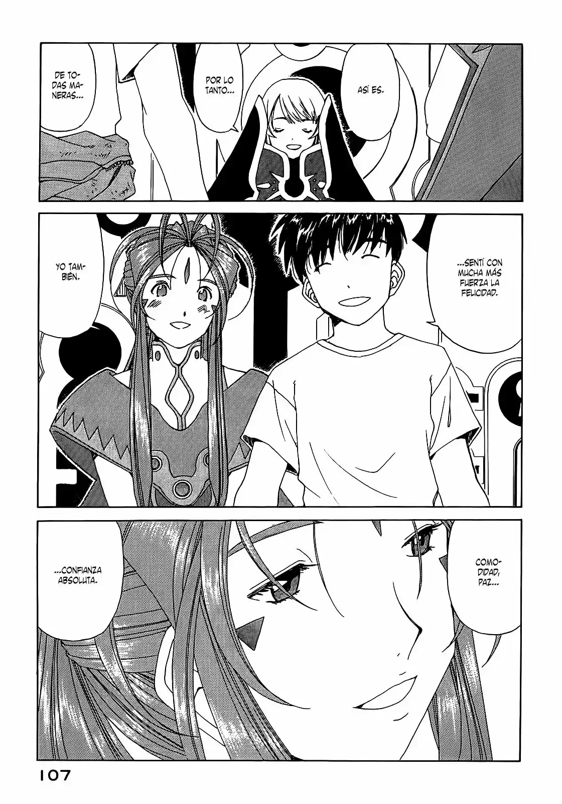 Aa! Megami-sama! capítulo 294, página 9