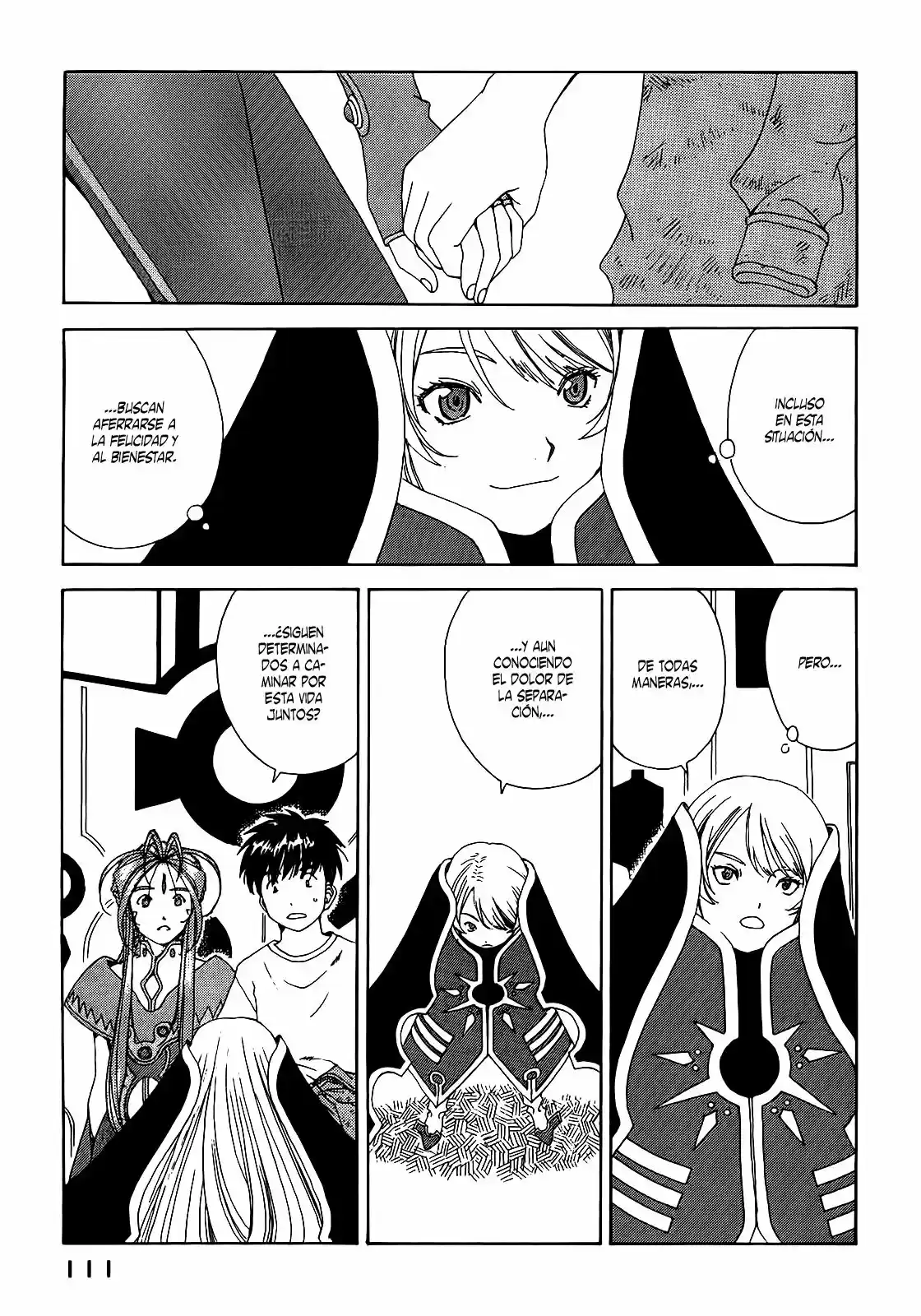 Aa! Megami-sama! capítulo 294, página 13
