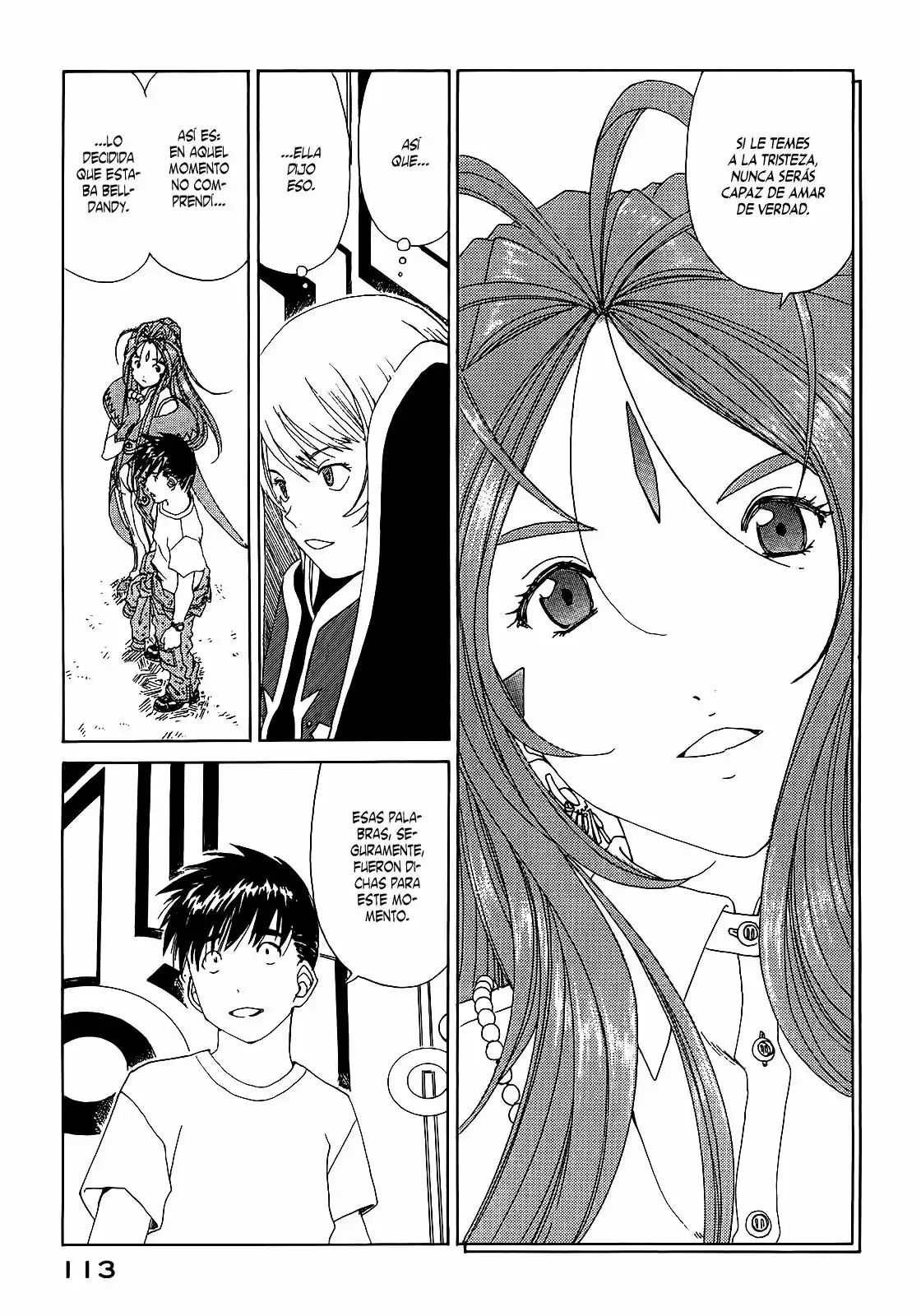 Aa! Megami-sama! capítulo 294, página 15
