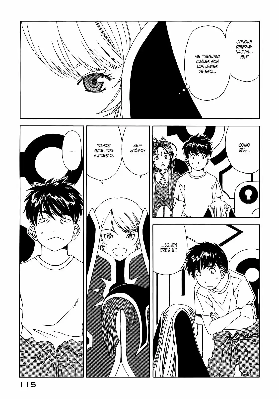 Aa! Megami-sama! capítulo 294, página 17